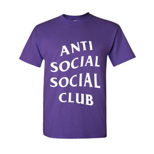 Anti social social club T Shirt New Black White Men Size M Tank L Tee