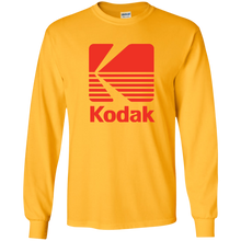 Load image into Gallery viewer, Kodak Film, Camera, Photography, Photographer, Retro Logo, Long Sleeve T-Shirt