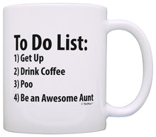 Load image into Gallery viewer, Sister To Do List Mug Funny Be Awesome List Sister Coffee Mug Tea Cup