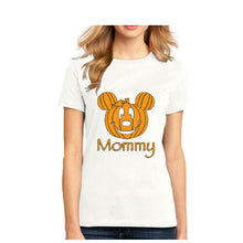 Load image into Gallery viewer, Halloween T Shirt Mommy Mom funny pumpkin head funny tee costume women&#39;s tee