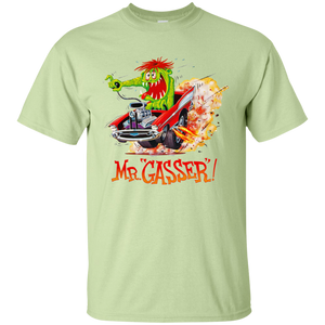 Mr. Gasser, T-Shirt, Hot Rod, Custom, Speed, Car, Kustom, G200 Gildan Ultra Cott