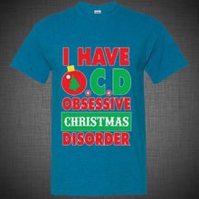 Load image into Gallery viewer, CHRISTMAS gift t shirt funny christmas OCD obsessive christmas disorder tank top