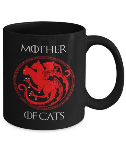 Cat Lovers Mug - Mother of Cats Hot 2017 Mug - 11OZ Coffee Mug