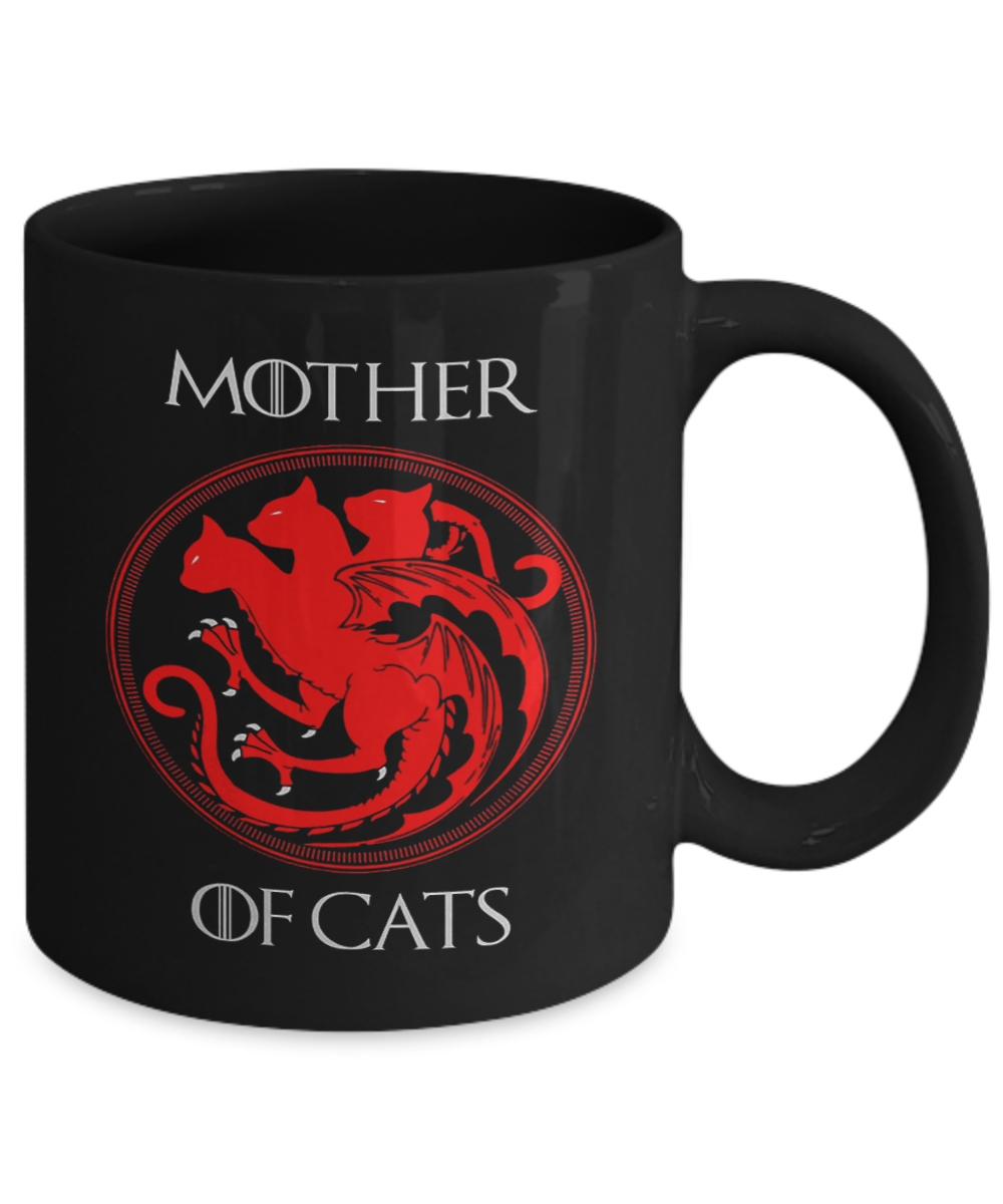 Cat Lovers Mug - Mother of Cats Hot 2017 Mug - 11OZ Coffee Mug