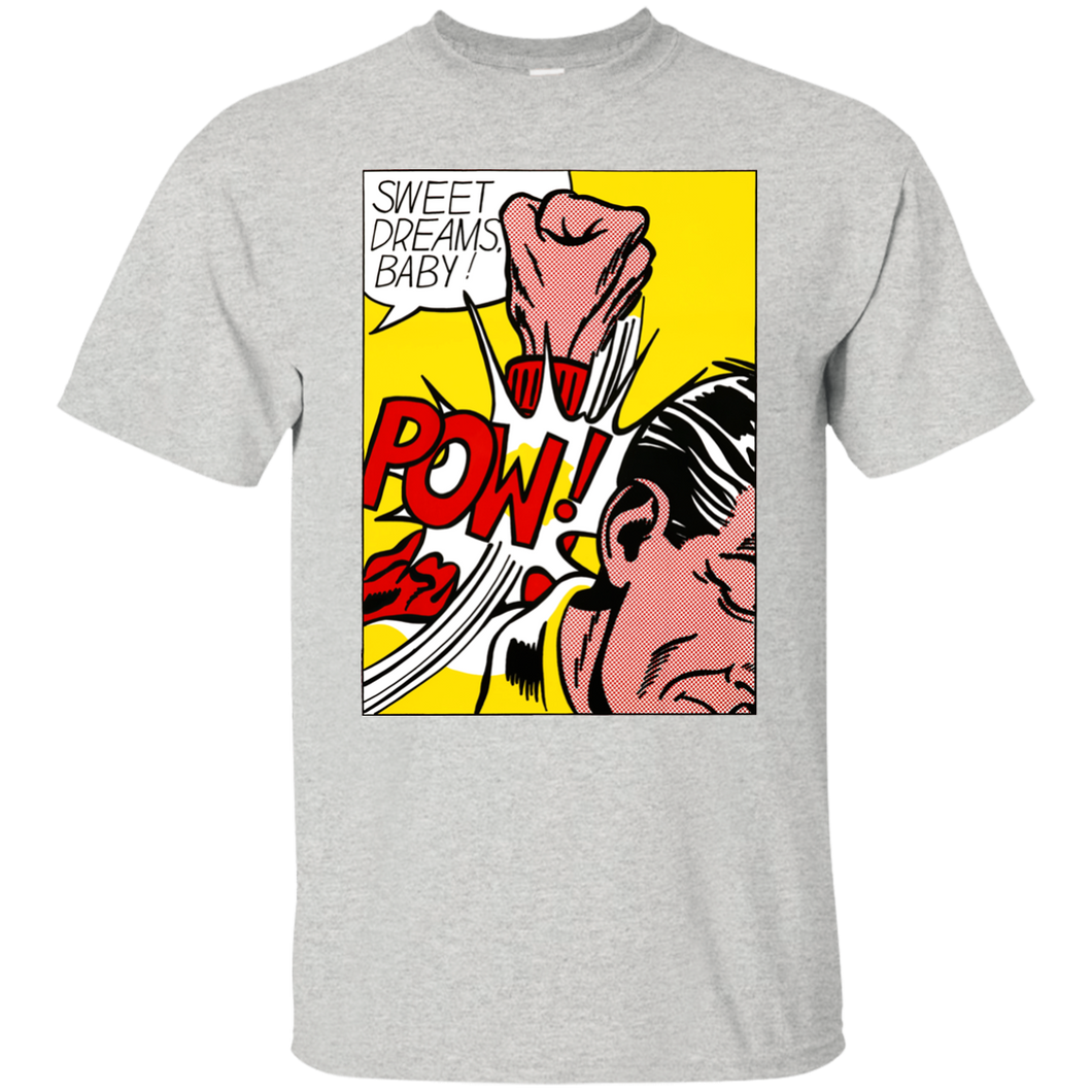 Roy Lichtenstein, Retro, 1960's Pop Art, Cartoon, Comic, Pow, Punch, T-shirt