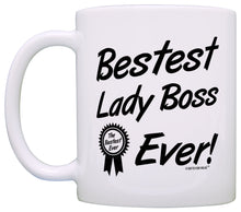 Load image into Gallery viewer, Boss Gifts Bestest Lady Boss Ever Best Manager Gifts Office Coffee Mug Tea Cup