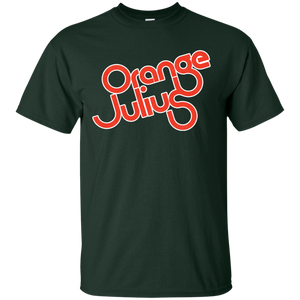 Orange, Julius, Retro, Logo, Soda, Beverage, T-shirt, 1970's