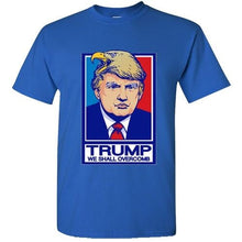 Load image into Gallery viewer, TRUMP for President 2016 we shall overcomb Men&#39;s Donald Tee Shirt republican