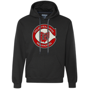 Cleveland Barons Retro, NHL, Logo - G925 Gildan Heavyweight Hoodie