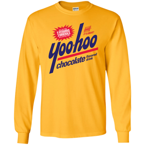 Yoo-hoo, Retro, Chocolate, Drink, Beverage, Long-Sleeve T-Shirt