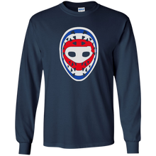 Load image into Gallery viewer, Ken Dryden, Goalie Mask, Montreal, Canadiens, long sleeve, T-shirt