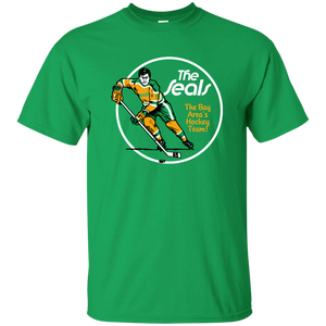 California Golden Seals, Oakland, Bay Area, Hockey, Retro, 1970's, T-shirt