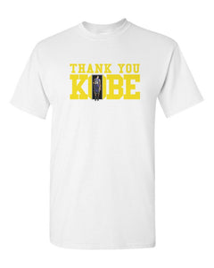 THANK YOU KOBE BRYANT FAREWELL T-SHIRT TEE LOS ANGELES LAKERS MAMBA DAY NEW