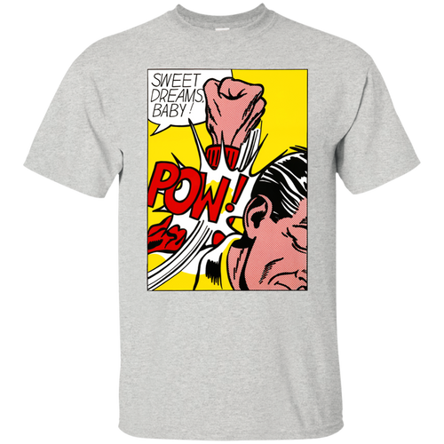 Roy Lichtenstein, Retro, 1960's Pop Art, Cartoon, Comic, Pow, Punch, T-shirt