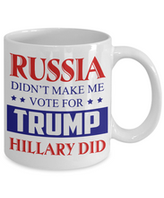 Load image into Gallery viewer, Vote Trump 2020 Coffee Mug President Donald Trump Cup 11 oz I Vote For Trump Mug