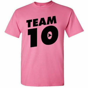 Team 10 T Shirt Kids youth Jake Paul Tie Dye legends Hidden 742 S Ten tee