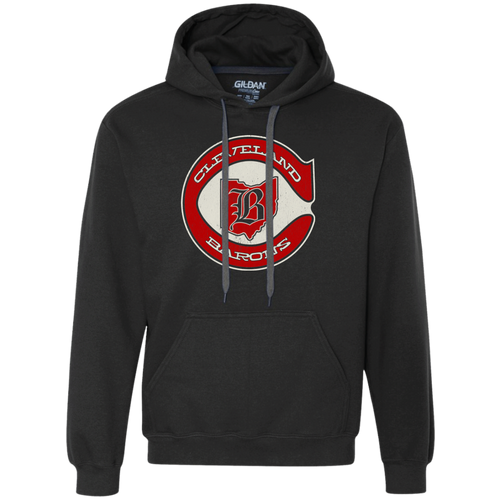 Cleveland Barons Retro, NHL, Logo - G925 Gildan Heavyweight Hoodie