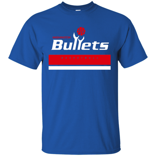 Washington, Bullets, Retro, DC, Basketball, Logo, Jersey, Throwback, T-Shirt