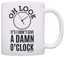 Load image into Gallery viewer, Retirement Gifts Coworkers Oh Look Clock Expletive Retired Coffee Mug Tea Cup