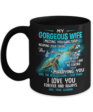 Load image into Gallery viewer, Husband Wife Coffee Mug Women Tea Cup Gift Meeting You Was Fate I Love You