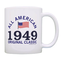 Load image into Gallery viewer, 70th Birthday Gifts 1949 All American Classic Patriotic Coffee Mug Tea Cup