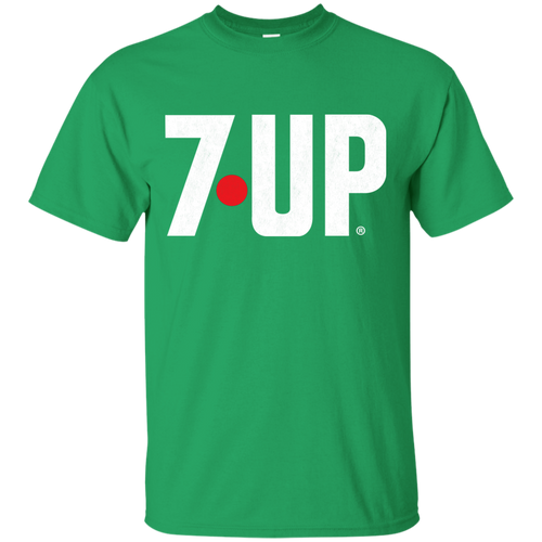 7 UP, Retro, logo, Soda, Pop, Beverage, Brand, Logo, T-shirt