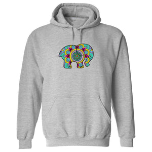 cage the elephant hoodie Pastel colors print tee tribal animal long sleeve shirt