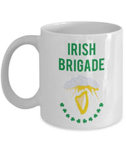 Load image into Gallery viewer, Irish Brigade Mug - Funny Tea Hot Cocoa Coffee Cup - Novelty Birthday Gift Idea