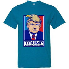 Load image into Gallery viewer, TRUMP for President 2016 we shall overcomb Men&#39;s Donald Tee Shirt republican