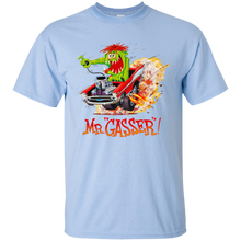 Load image into Gallery viewer, Mr. Gasser, T-Shirt, Hot Rod, Custom, Speed, Car, Kustom, G200 Gildan Ultra Cott