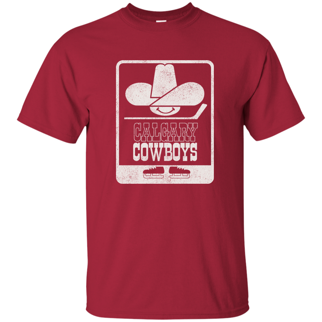 Calgary, Cowboys, Retro, WHA, Hockey, G200 Gildan T-Shirt