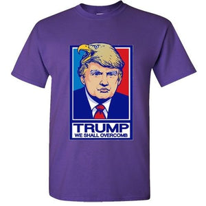 TRUMP for President 2016 we shall overcomb Men's Donald Tee Shirt republican