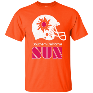 Southern California Sun, Retro, Throwback, Football, WFL, 1970's, T-shirt