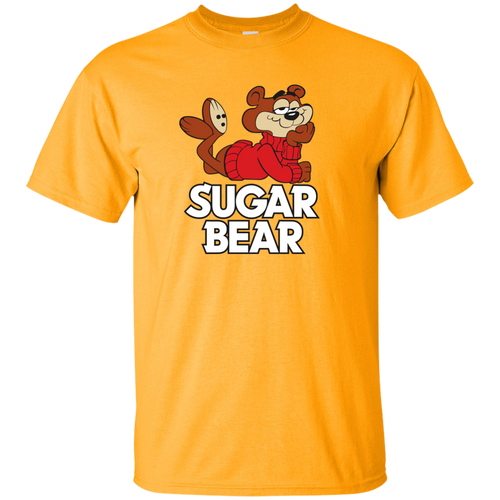 Sugar Bear, Breakfast, Cereal, Mascot, Cute, Cartoon, T-Shirt