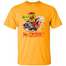 Load image into Gallery viewer, Mr. Gasser, T-Shirt, Hot Rod, Custom, Speed, Car, Kustom, G200 Gildan Ultra Cott