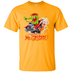 Mr. Gasser, T-Shirt, Hot Rod, Custom, Speed, Car, Kustom, G200 Gildan Ultra Cott