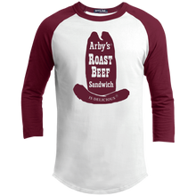 Load image into Gallery viewer, Arby&#39;s, Retro, Logo, Hat, Roast Beef, Fast Food, T200 Sport-Tek Sporty T-Shirt