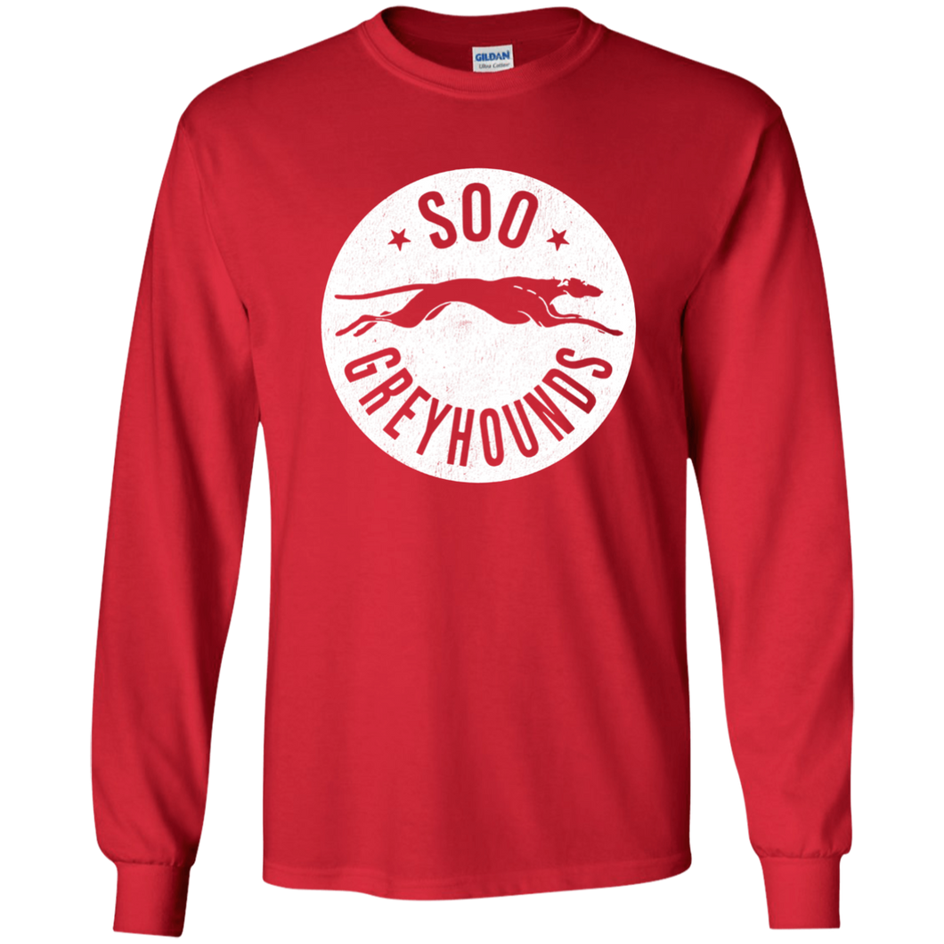 Soo Greyhounds, OHL, Hockey, Major Junior, Wayne Gretzky, G240 Gildan LS Ultra C