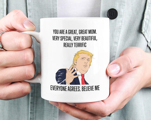 Trump Mug for Mom, Funny Gift for Mom, Christmas Gift for Mom Mug ,Funny Mom Mug