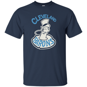 Cleveland Barons Retro Hockey Logo - G200 Gildan Ultra Cotton T-Shirt