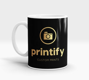 11oz Personalized Coffee or Tea Mug White Custom Photo Text Logo Gift New