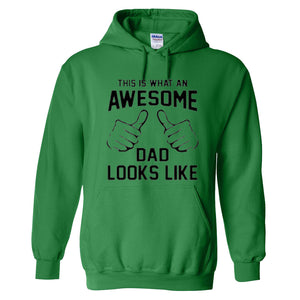 Christmas This is what an AWESOME Dad looks like father's day HOODIE