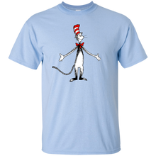 Load image into Gallery viewer, Cat in the hat T-shirt G200 Gildan Ultra Cotton T-Shirt