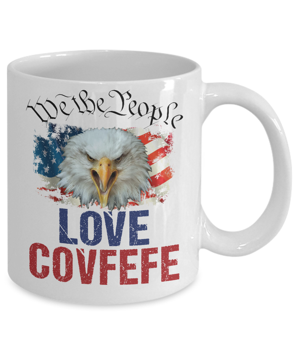 We The People - Love Covfefe - Mug - 11OZ Coffee Mug