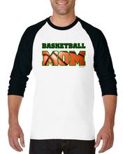 Load image into Gallery viewer, Raglan T-shirt 3/4 Sleeve Sports Basketball Mom Mother