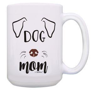 Pet Lover Gifts Dog Mom Gifts Dog Novelty Gifts Dog 15oz Coffee Mug Tea Cup