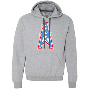 Houston Oilers Football - G925 Gildan Heavyweight Hoodie