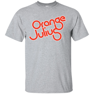 Orange, Julius, Retro, Logo, Soda, Beverage, T-shirt, 1970's