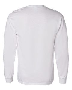 GOT 'EM JORDAN SATURDAY SNEAKER RELEASE MEN'S LONG SLEEVE T-SHIRT TEE - WHITE