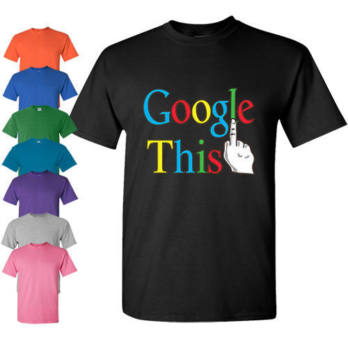 New Google T Shirt This Middle finger Joke Funny Adult Humor T Shirt Tank Top